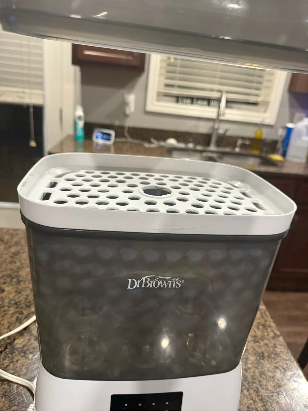 Dr. Brown's Gray and White Electric Steam Sterilizer